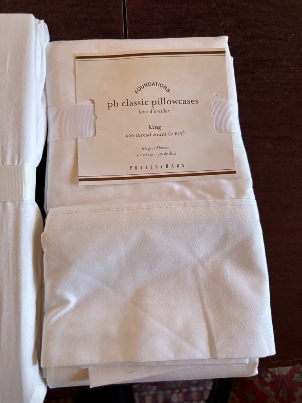 Pottery Barn NWT Essential sheet set - Picture 7 of 7